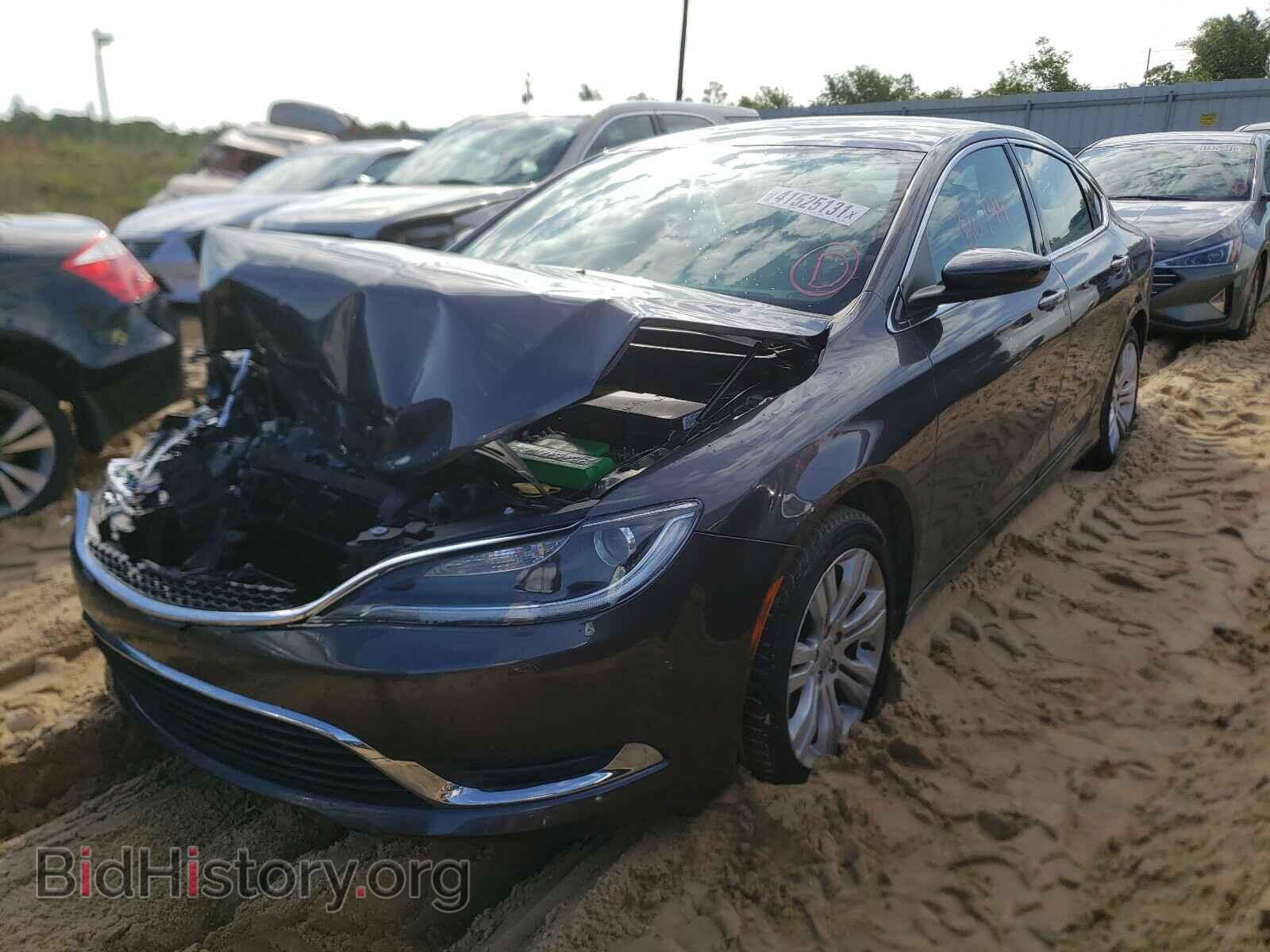 2016 CHRYSLER 200 - VIN: 1C3CCCAB5GN118620 - Фото 2