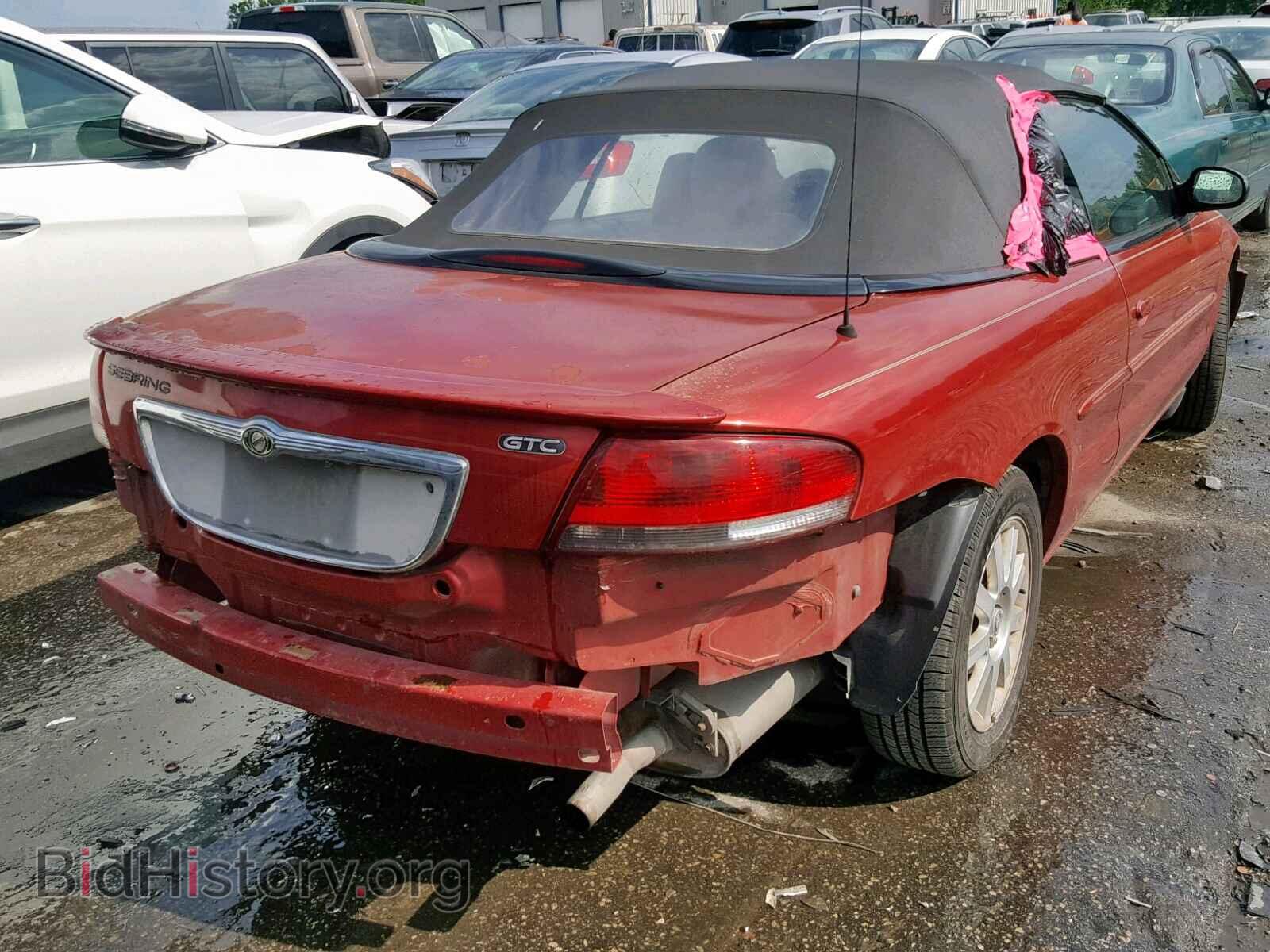 2006 CHRYSLER SEBRING - VIN: 1C3EL75R16N182191 - Фото 4