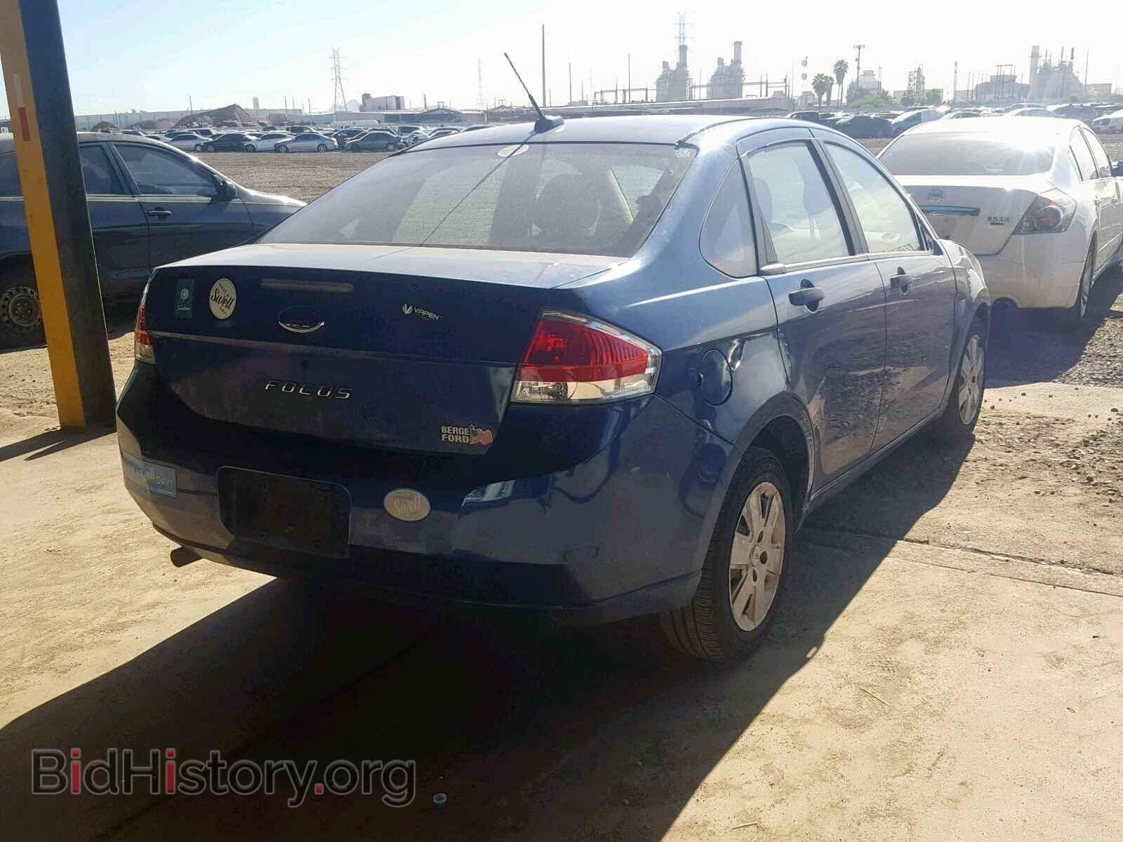 2008 FORD FOCUS - VIN: 1FAHP34N58W208279 - Фото 4