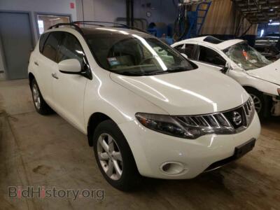 2009 Nissan MURANO Murano S, white — VIN JN8AZ18W09W107900, Copart
