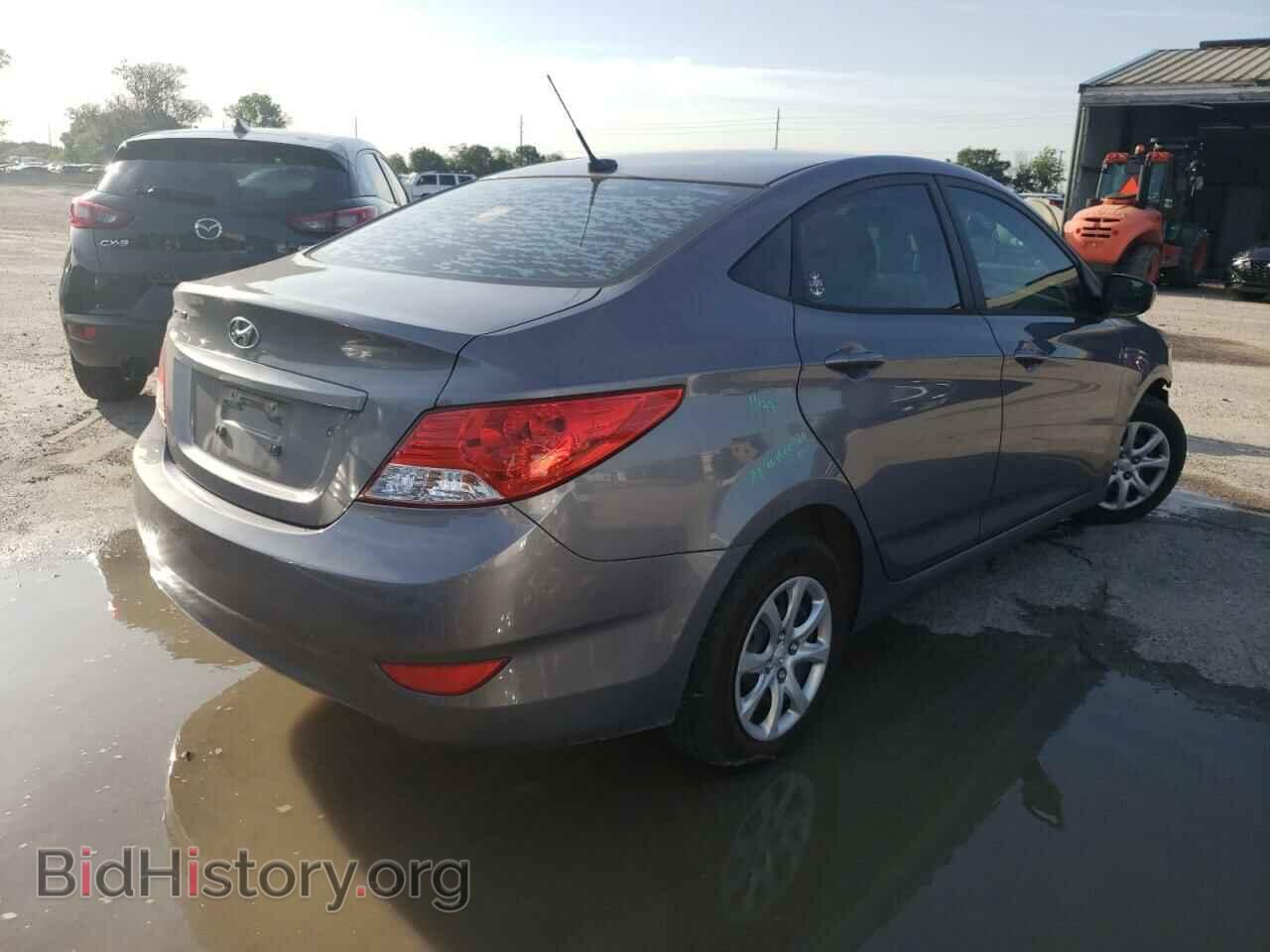 2013 HYUNDAI ACCENT - VIN: KMHCT4AE7DU585529 - Фото 4