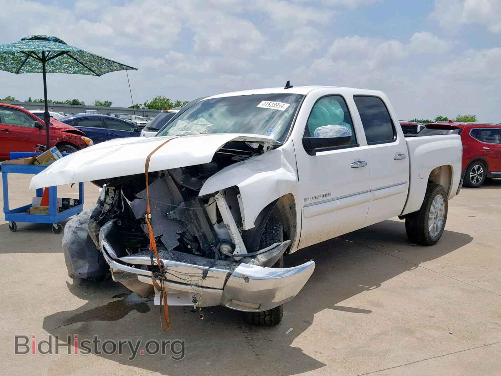 2013 CHEVROLET SILVERADO - VIN: 3GCPCSE04DG143660 - Фото 2