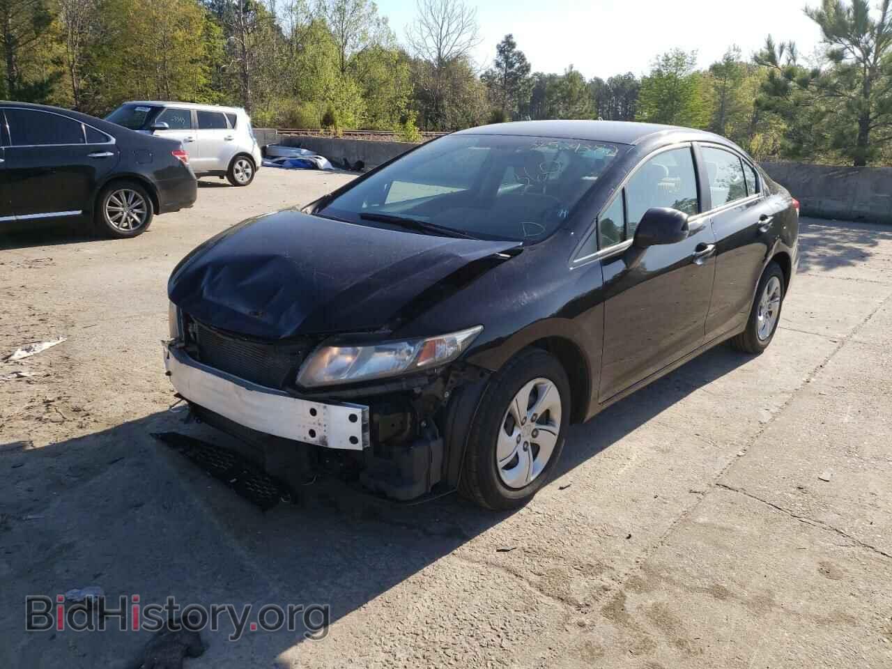 2013 HONDA CIVIC - VIN: 2HGFB2F5XDH302255 - Фото 2