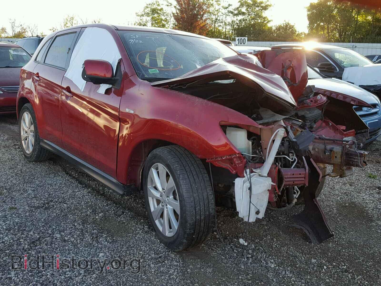 Photo 4A4AP3AU4EE011265 - MITSUBISHI OUTLANDER 2014