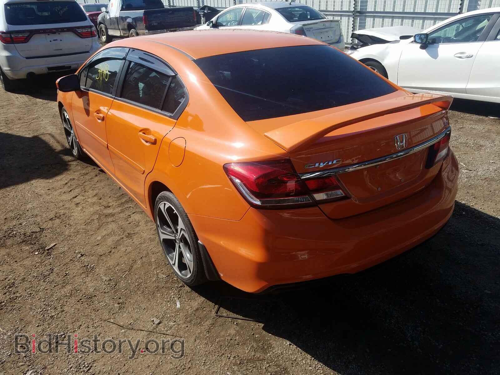 2014 HONDA CIVIC - VIN: 2HGFB6E53EH702202 - Фото 3