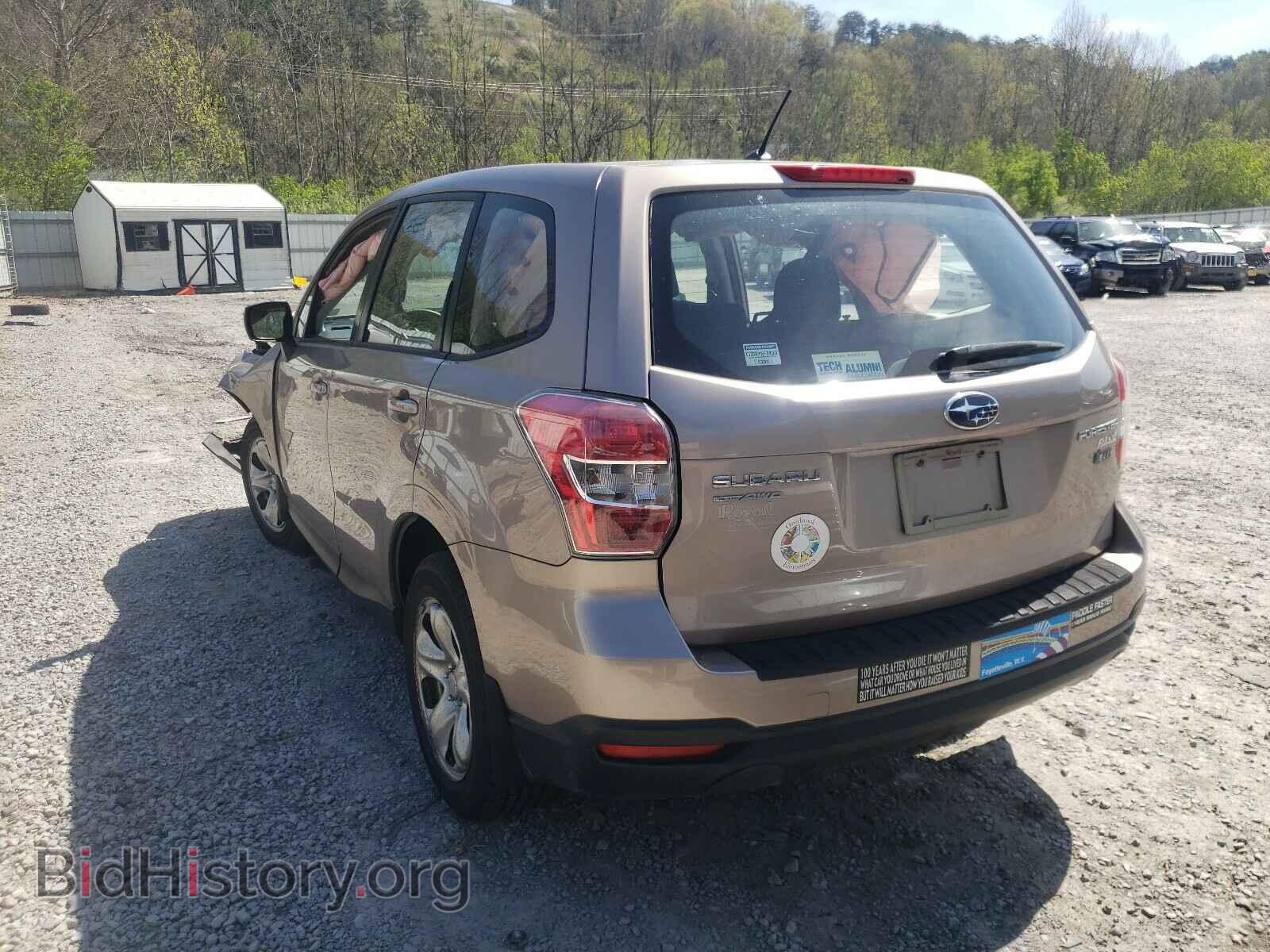 2014 SUBARU FORESTER - VIN: JF2SJAAC2EH520750 - Фото 3