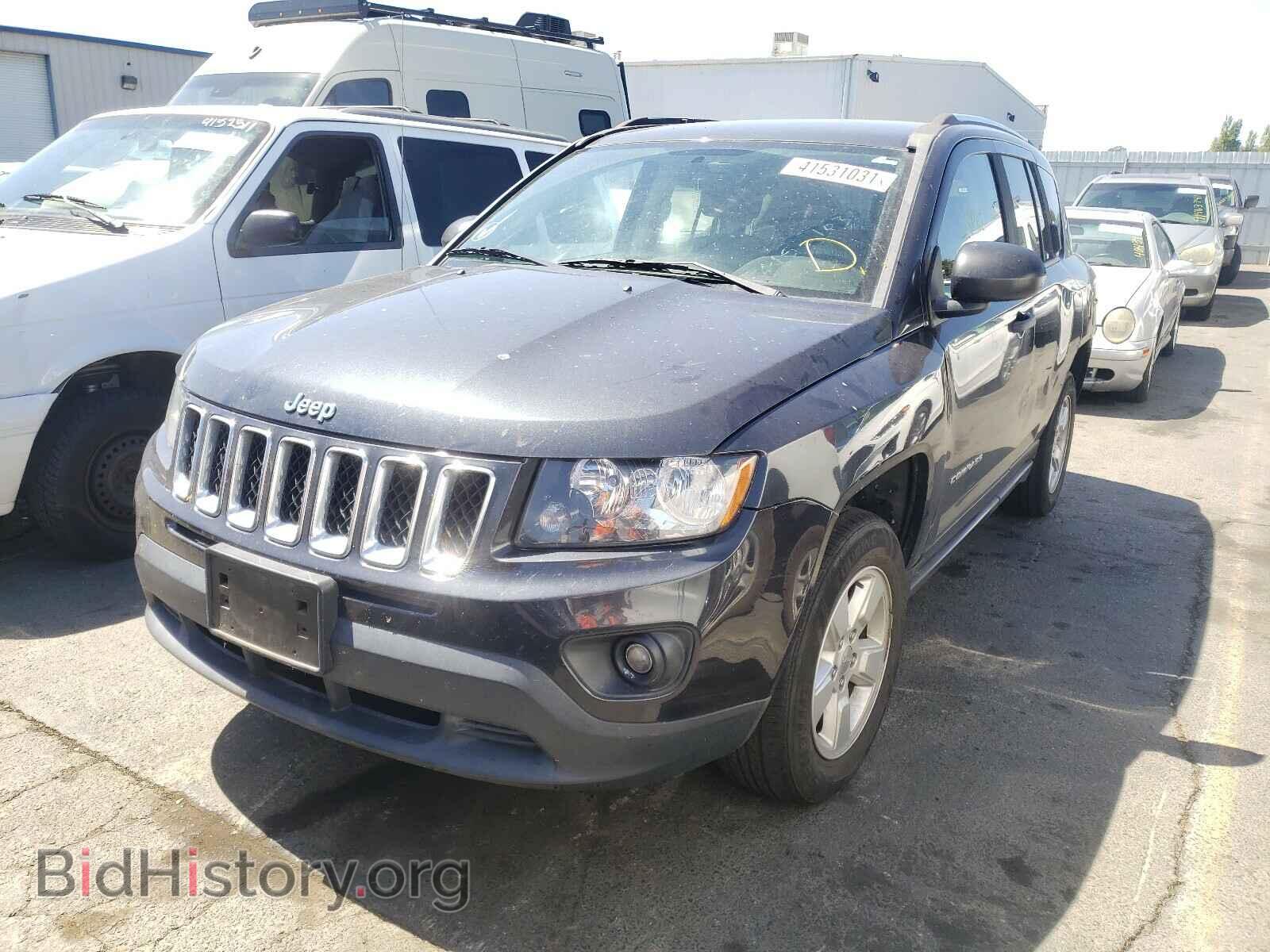 2014 JEEP COMPASS - VIN: 1C4NJCBA6ED725919 - Фото 2