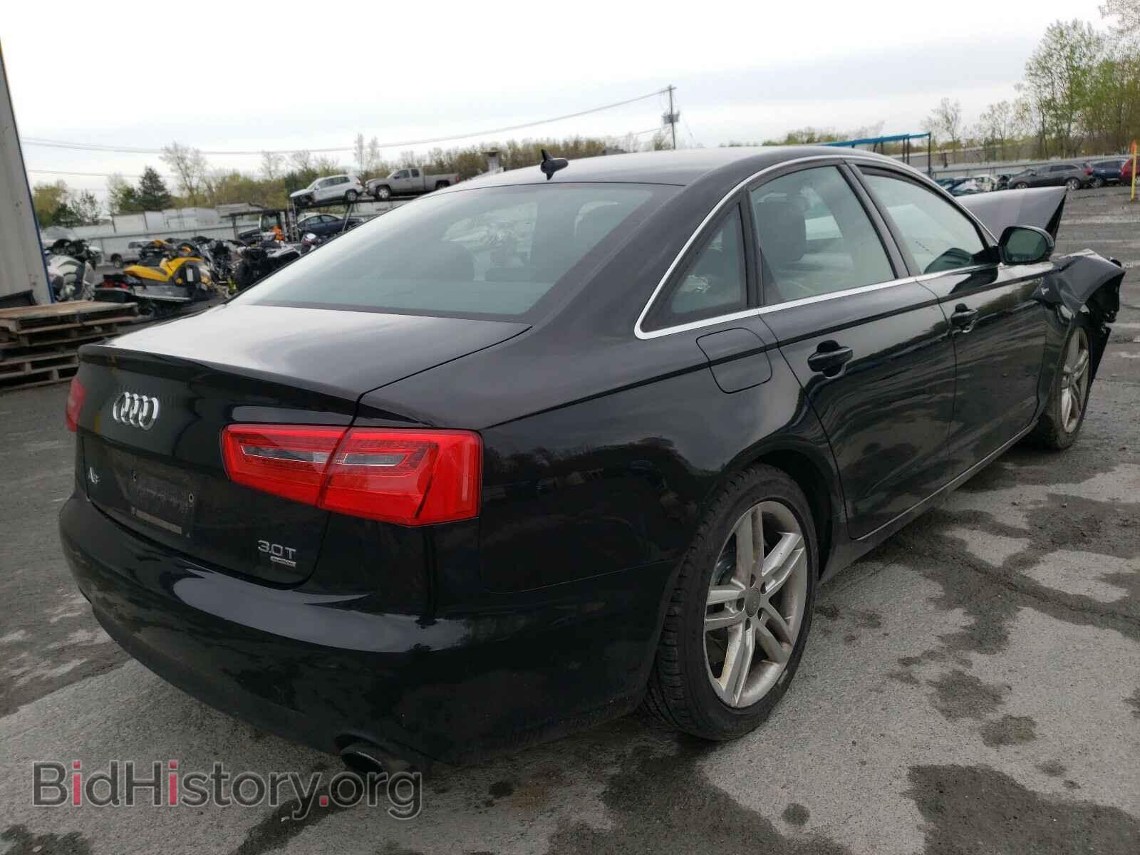 2012 AUDI A6 - VIN: WAUGGAFC7CN170328 - Photo 4