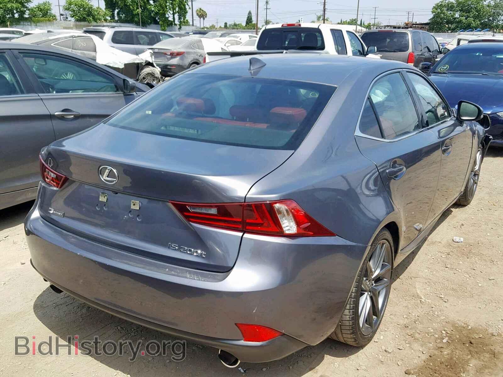 2016 LEXUS IS - VIN: JTHBA1D20G5034121 - Фото 4