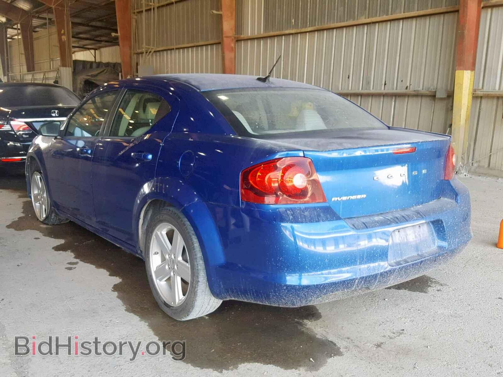 2013 DODGE AVENGER - VIN: 1C3CDZAB0DN519116 - Фото 3