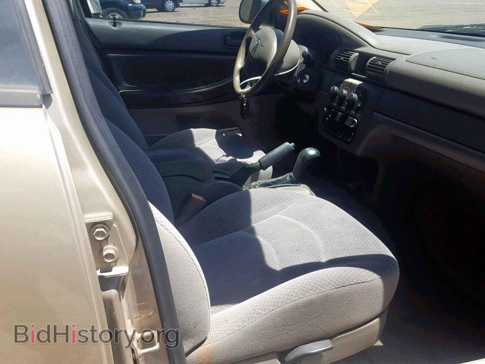 2006 CHRYSLER SEBRING - VIN: 1C3EL46X36N252530 - Фото 5