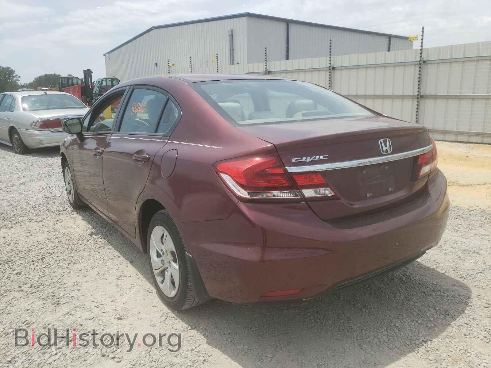 2013 HONDA CIVIC - VIN: 2HGFB2F51DH510461 - Фото 3