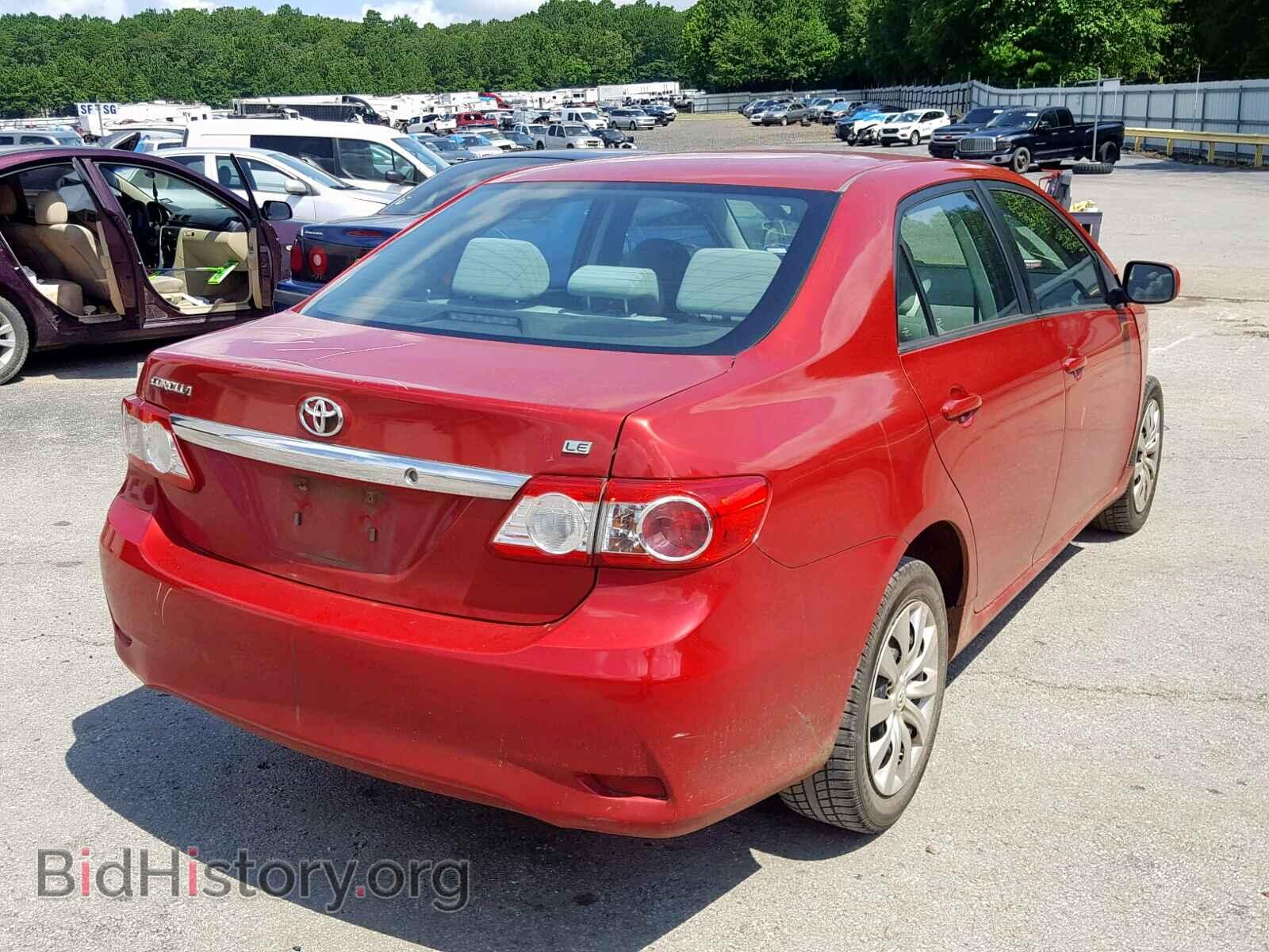 2013 TOYOTA COROLLA BA - VIN: 5YFBU4EE2DP167352 - Фото 4
