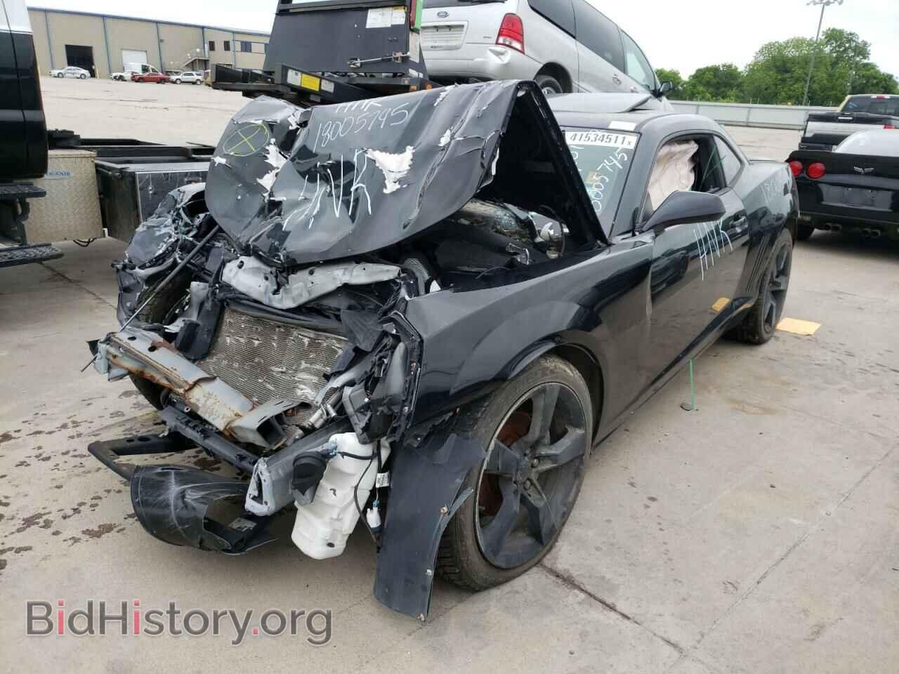 2012 CHEVROLET CAMARO - VIN: 2G1FB1E35C9211727 - Фото 2