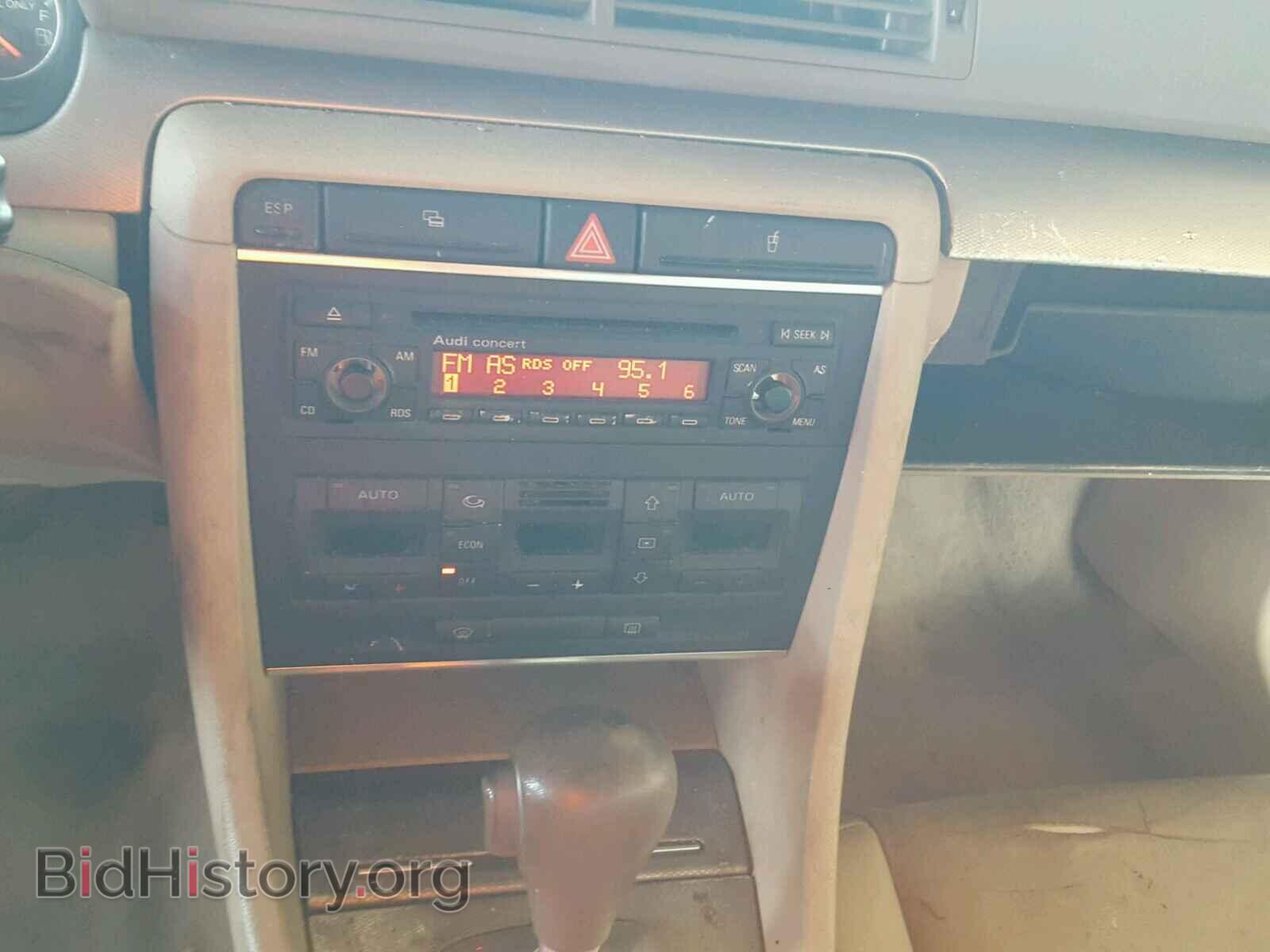 2005 AUDI A4 - VIN: WAUJC68E85A041523 - Фото 9