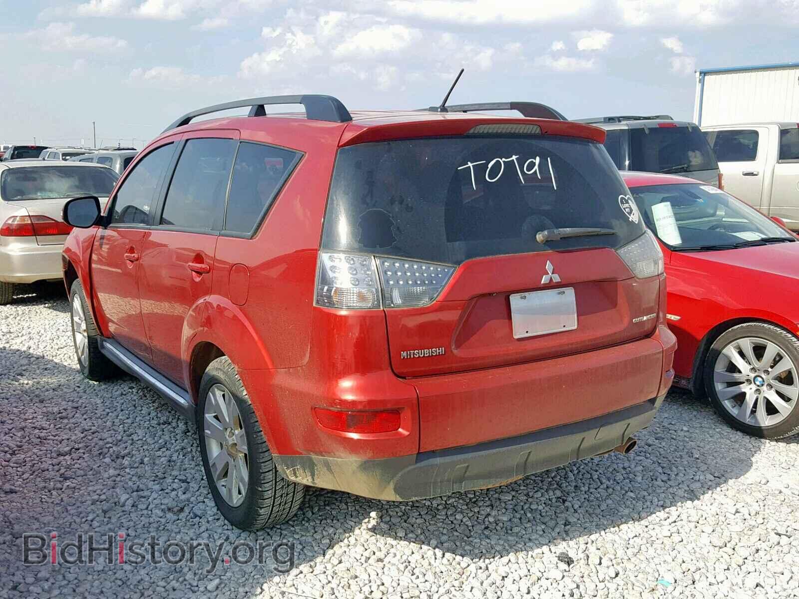 2012 MITSUBISHI OUTLANDER - VIN: JA4AS3AW0CU031825 - Фото 3