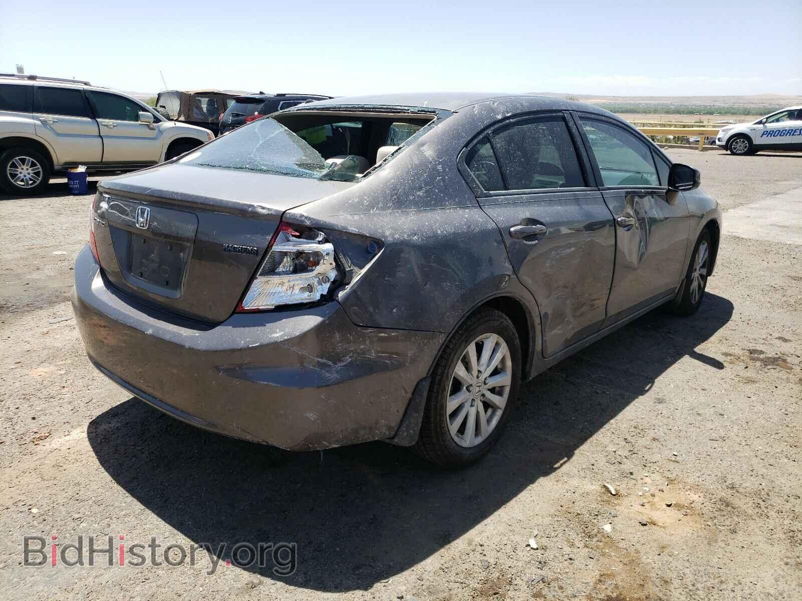 2012 HONDA CIVIC - VIN: 19XFB2F85CE063054 - Фото 4