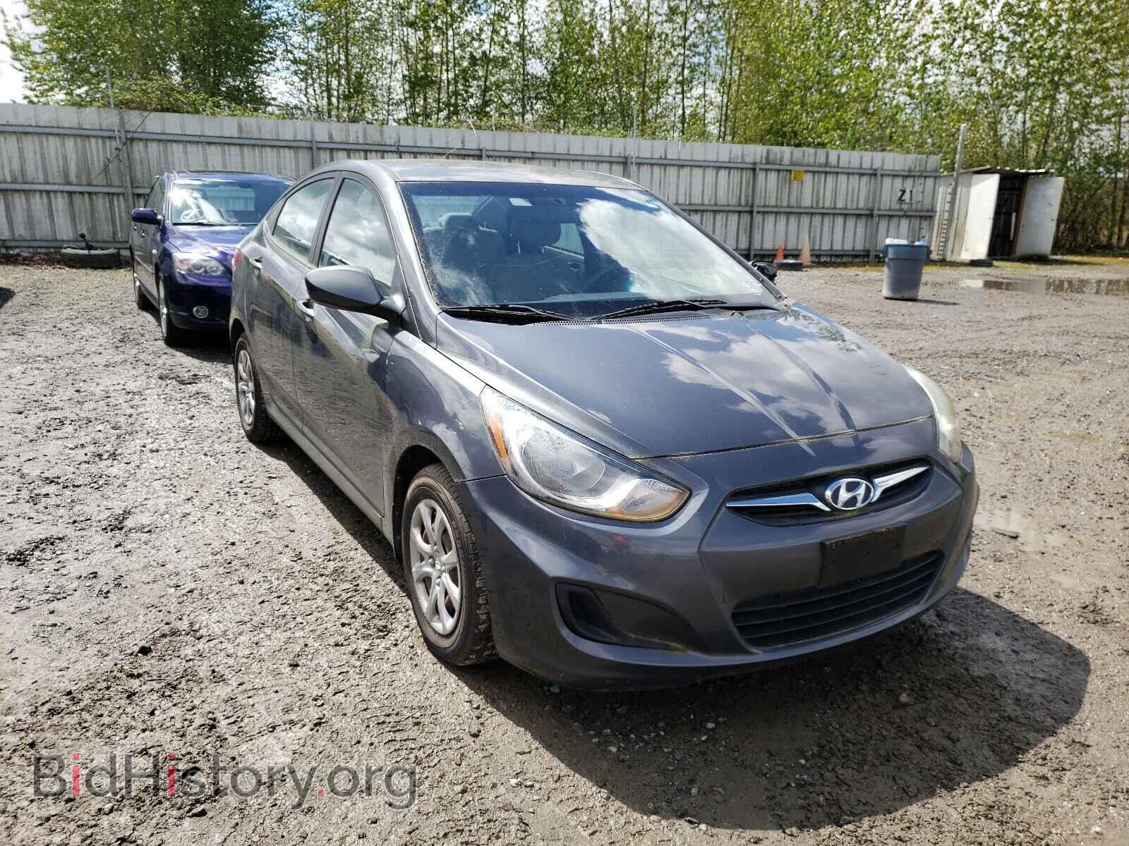 Photo KMHCT4AEXDU307191 - HYUNDAI ACCENT 2013