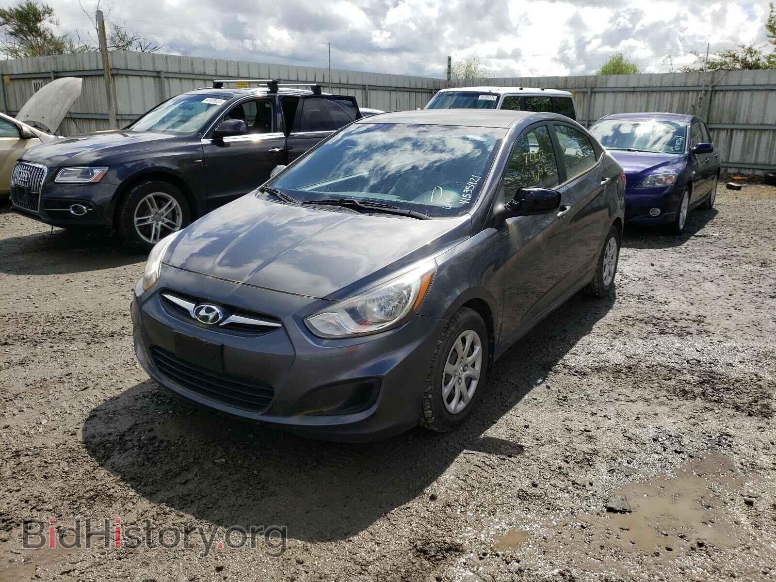 2013 HYUNDAI ACCENT - VIN: KMHCT4AEXDU307191 - Фото 2