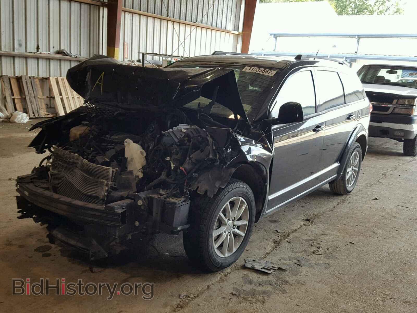 2014 DODGE JOURNEY - VIN: 3C4PDCBGXET115097 - Фото 2