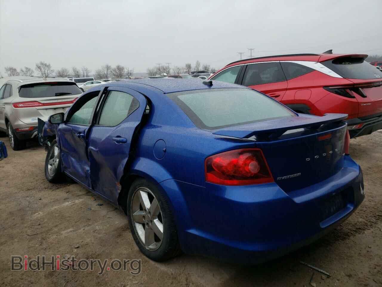2013 DODGE AVENGER - VIN: 1C3CDZCB4DN520220 - Фото 2