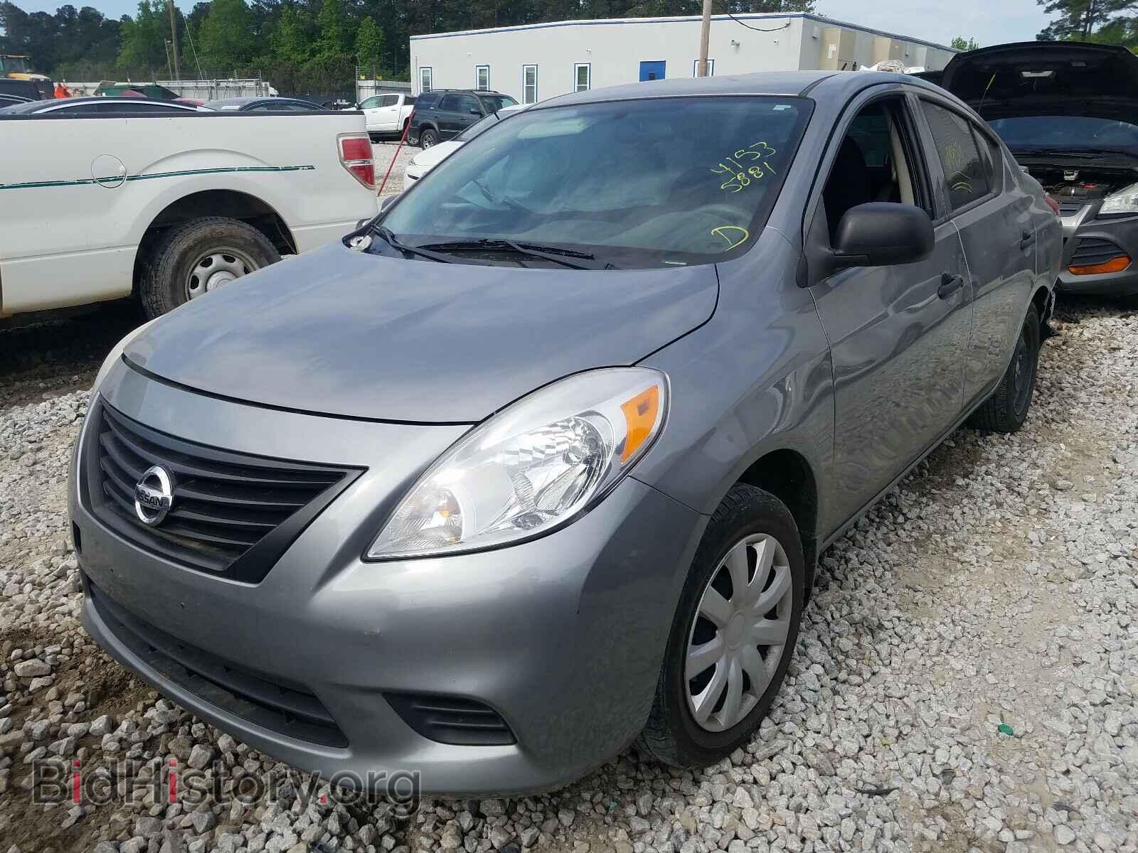 2014 NISSAN VERSA - VIN: 3N1CN7AP2EL856920 - Фото 2