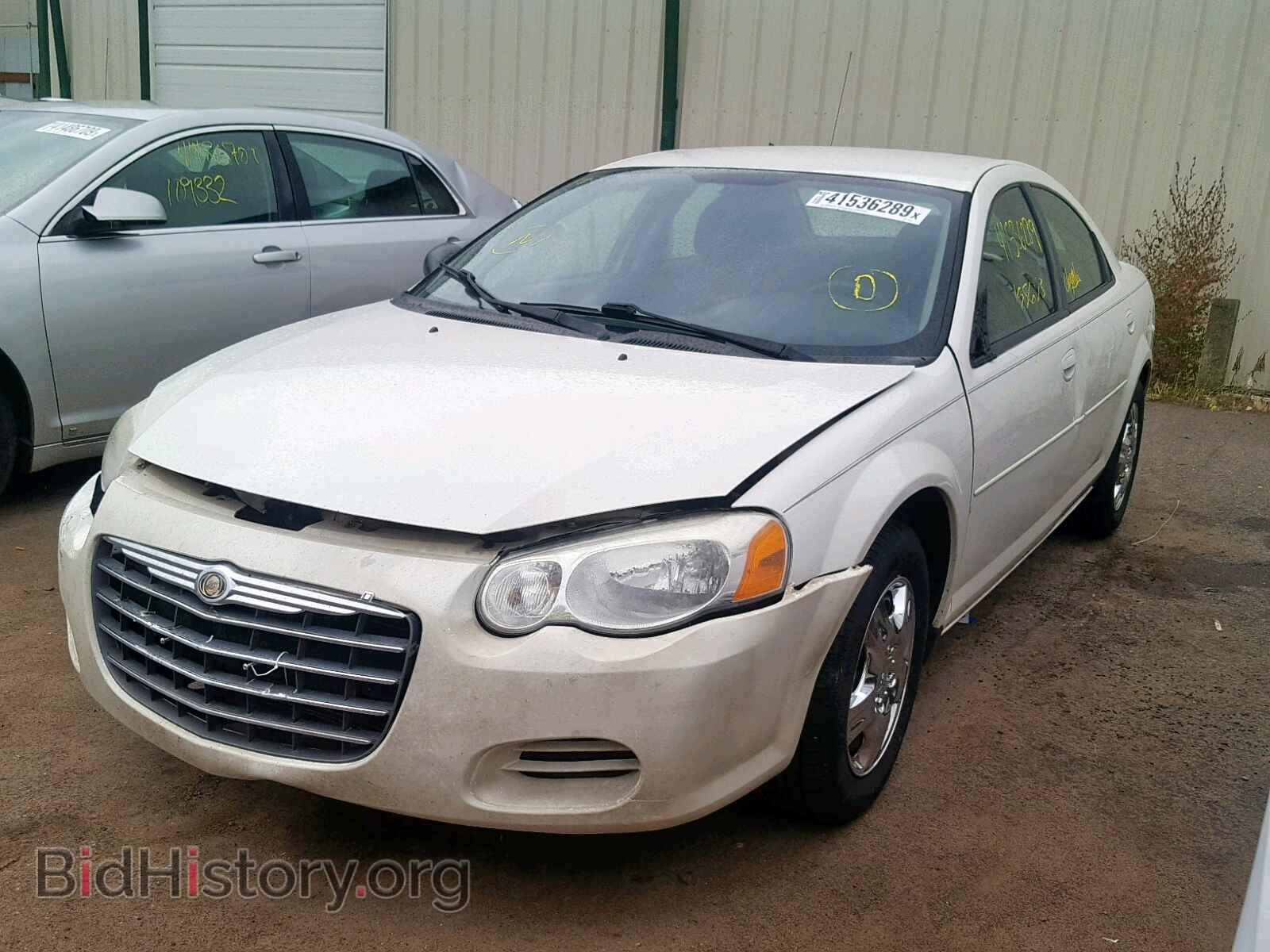 2004 CHRYSLER SEBRING - VIN: 1C3EL46X34N394017 - Фото 2