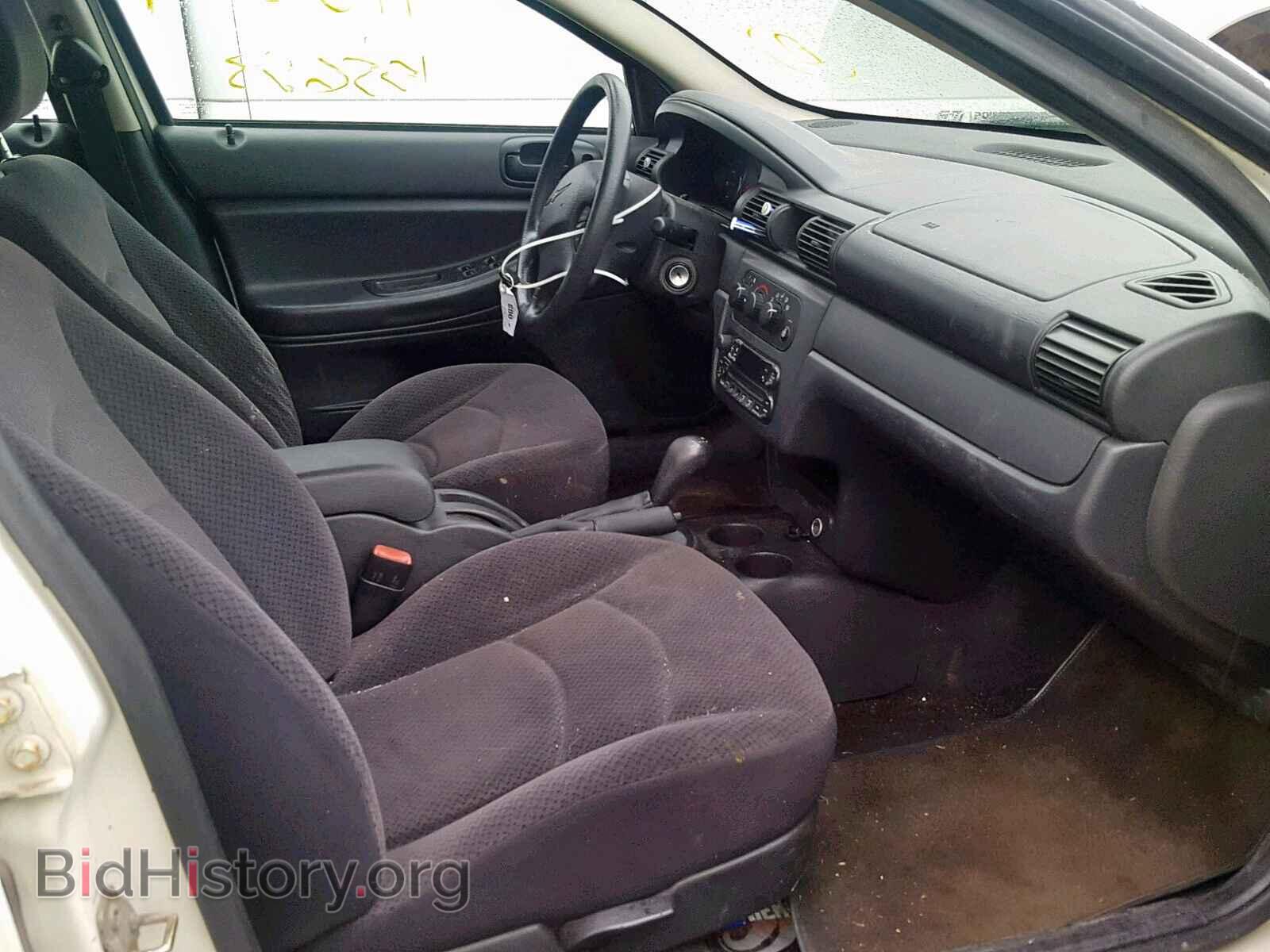 2004 CHRYSLER SEBRING - VIN: 1C3EL46X34N394017 - Фото 5