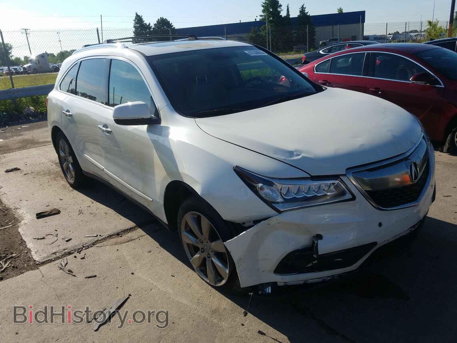 Фотография 5FRYD4H83EB016113 - ACURA MDX 2014