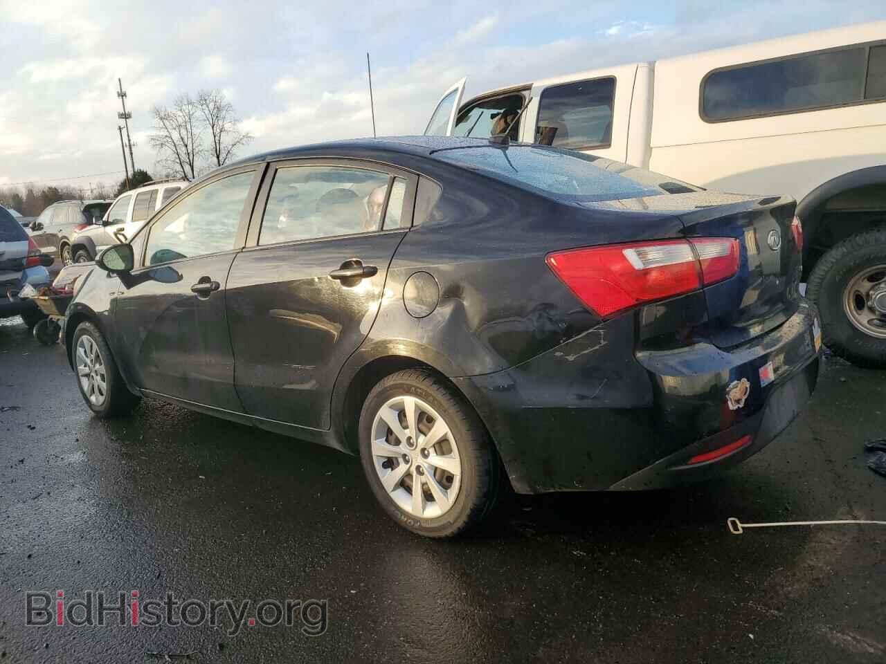 2012 KIA RIO - VIN: KNADM4A36C6044606 - Фото 2