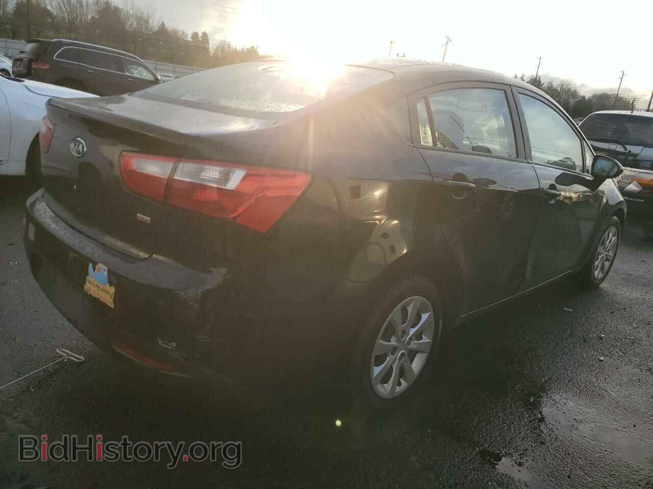 2012 KIA RIO - VIN: KNADM4A36C6044606 - Фото 3