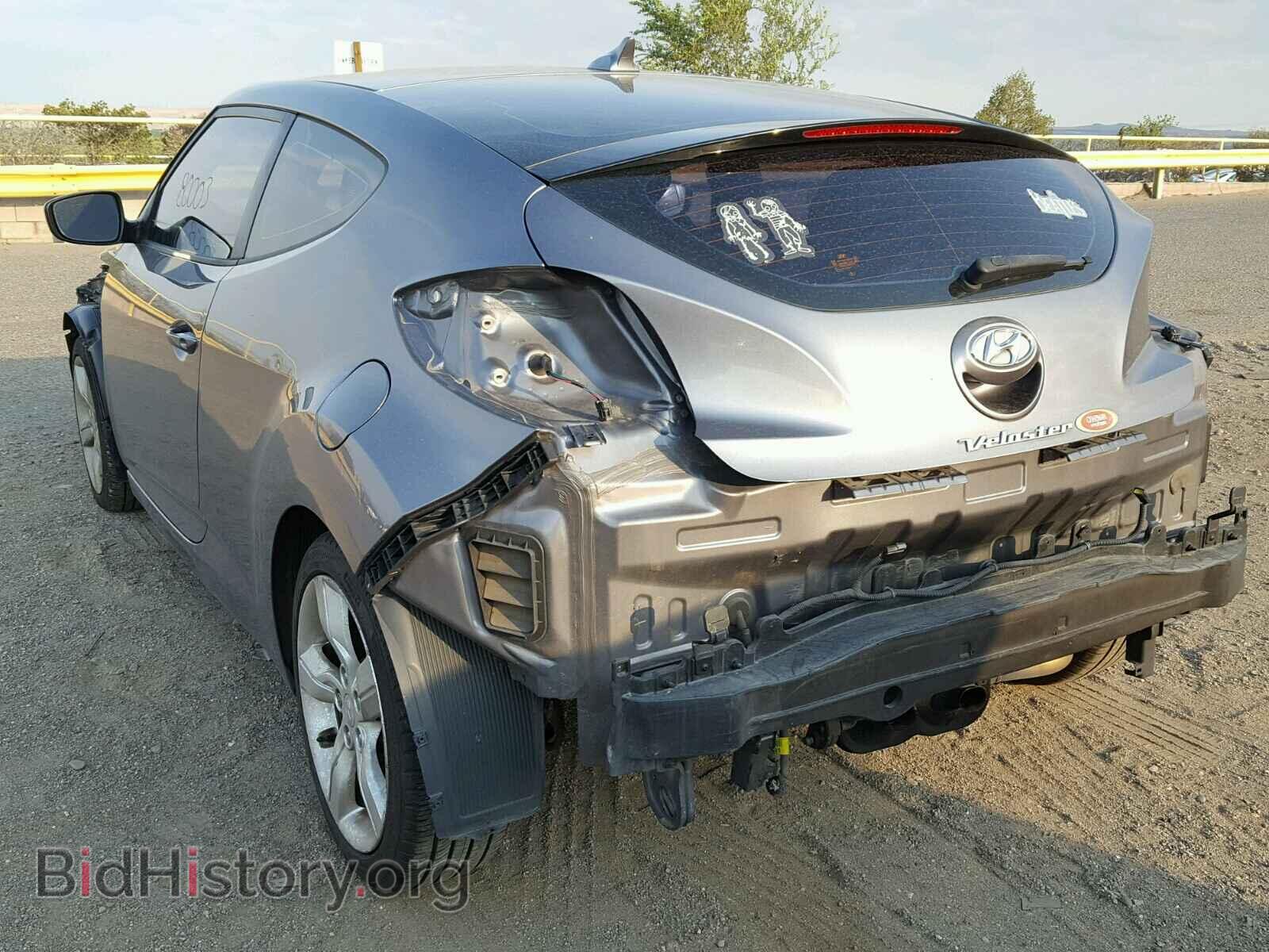 2012 HYUNDAI VELOSTER - VIN: KMHTC6AD0CU032173 - Фото 3