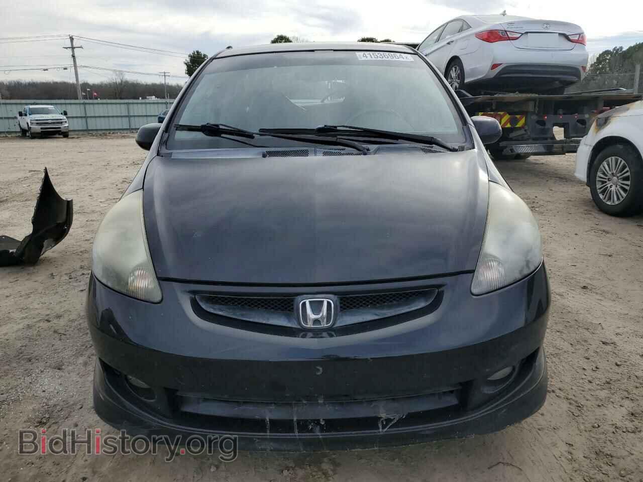 2007 HONDA FIT - VIN: JHMGD38687S052227 - Фото 5