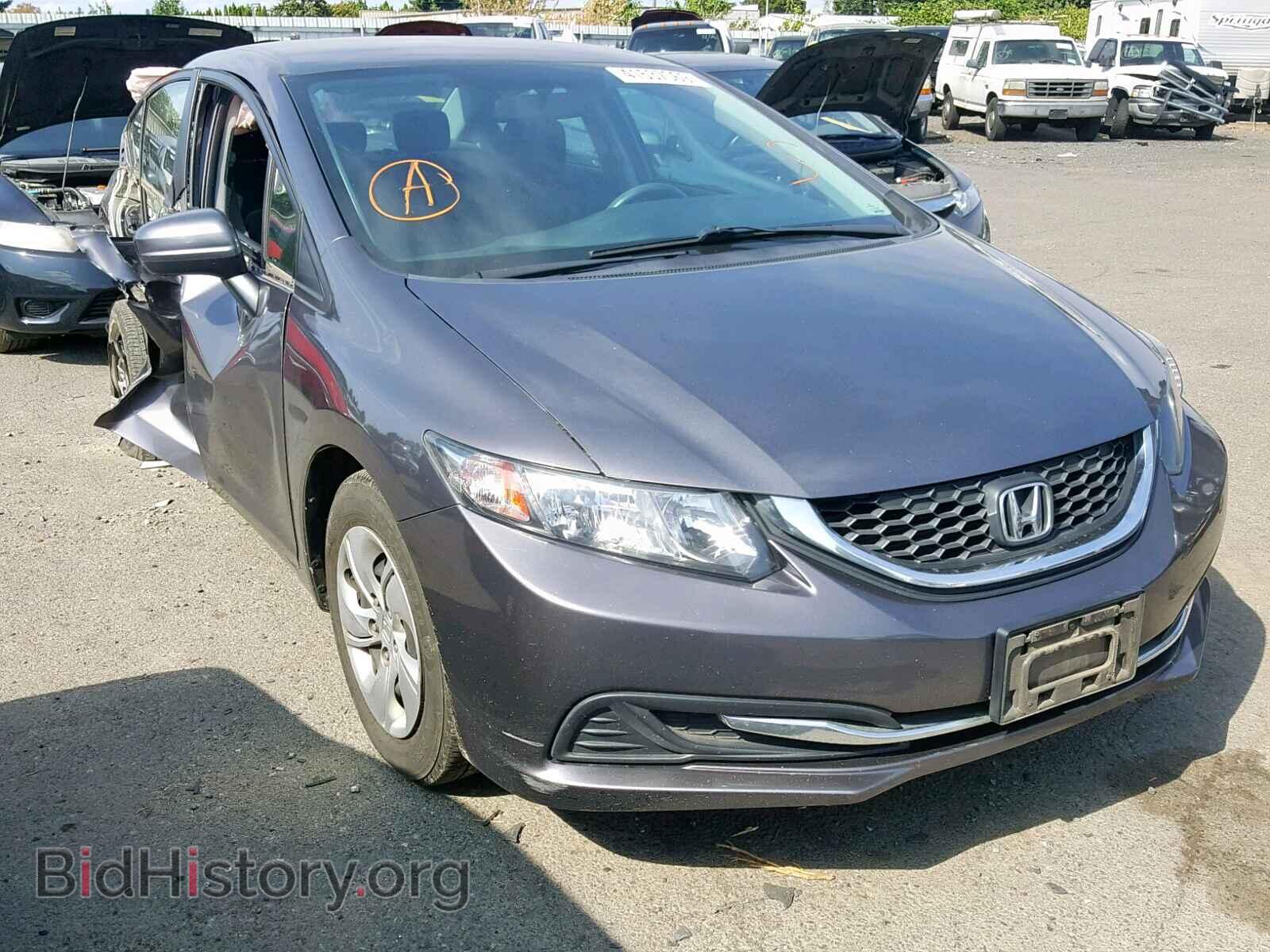 Фотография 19XFB2F58EE251673 - HONDA CIVIC LX 2014