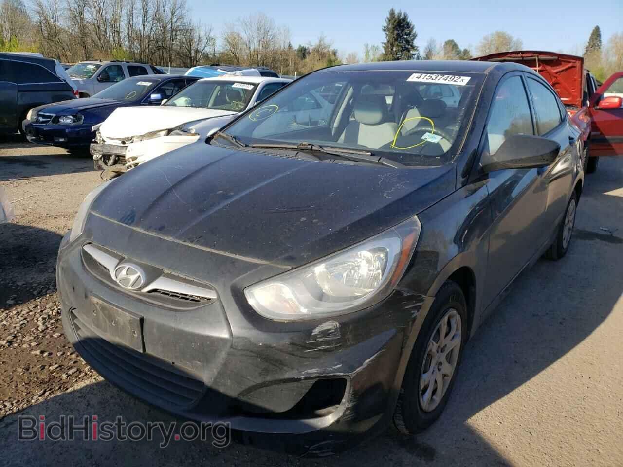 2012 HYUNDAI ACCENT - VIN: KMHCT4AEXCU141544 - Фото 2