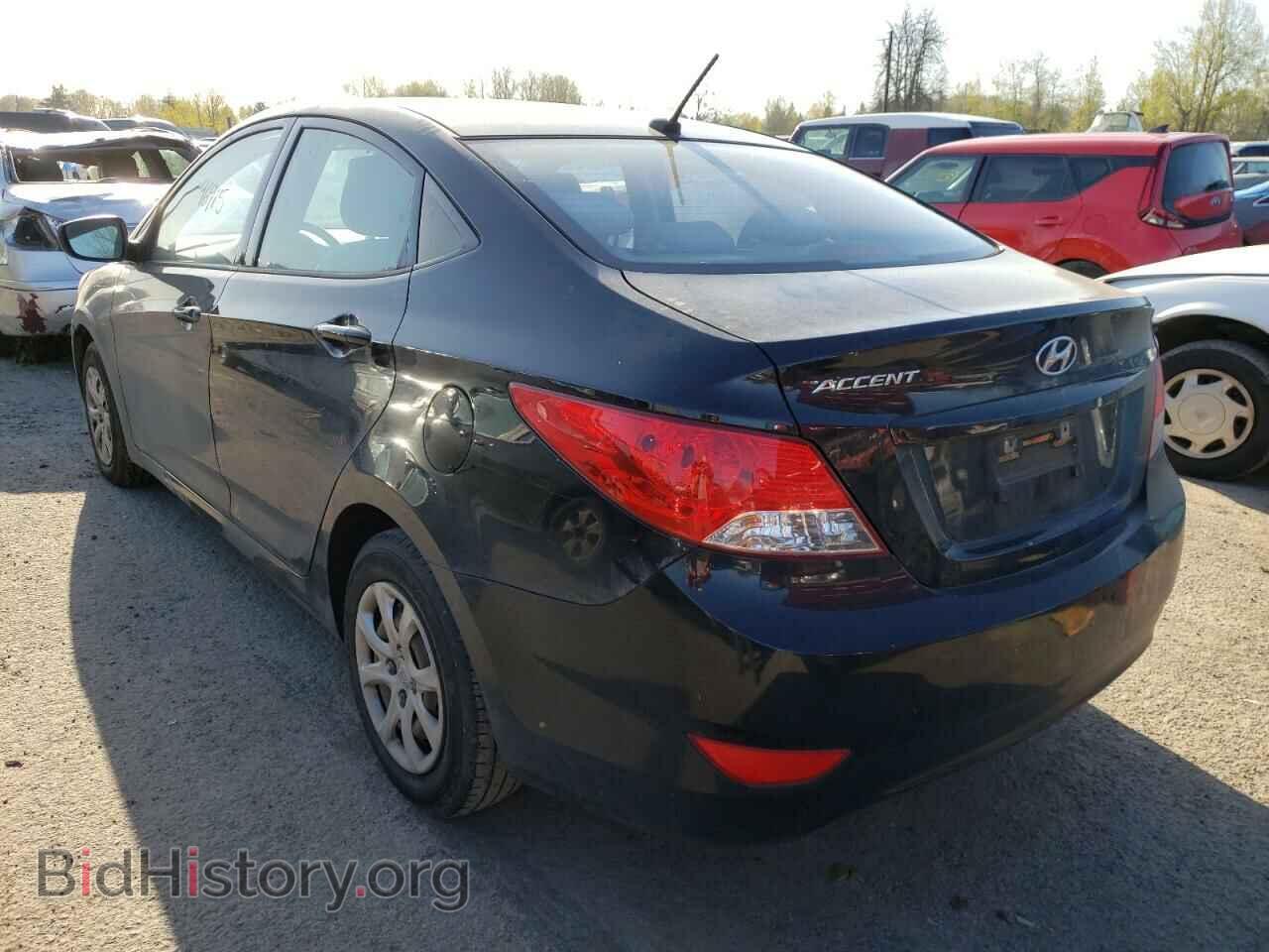 2012 HYUNDAI ACCENT - VIN: KMHCT4AEXCU141544 - Фото 3
