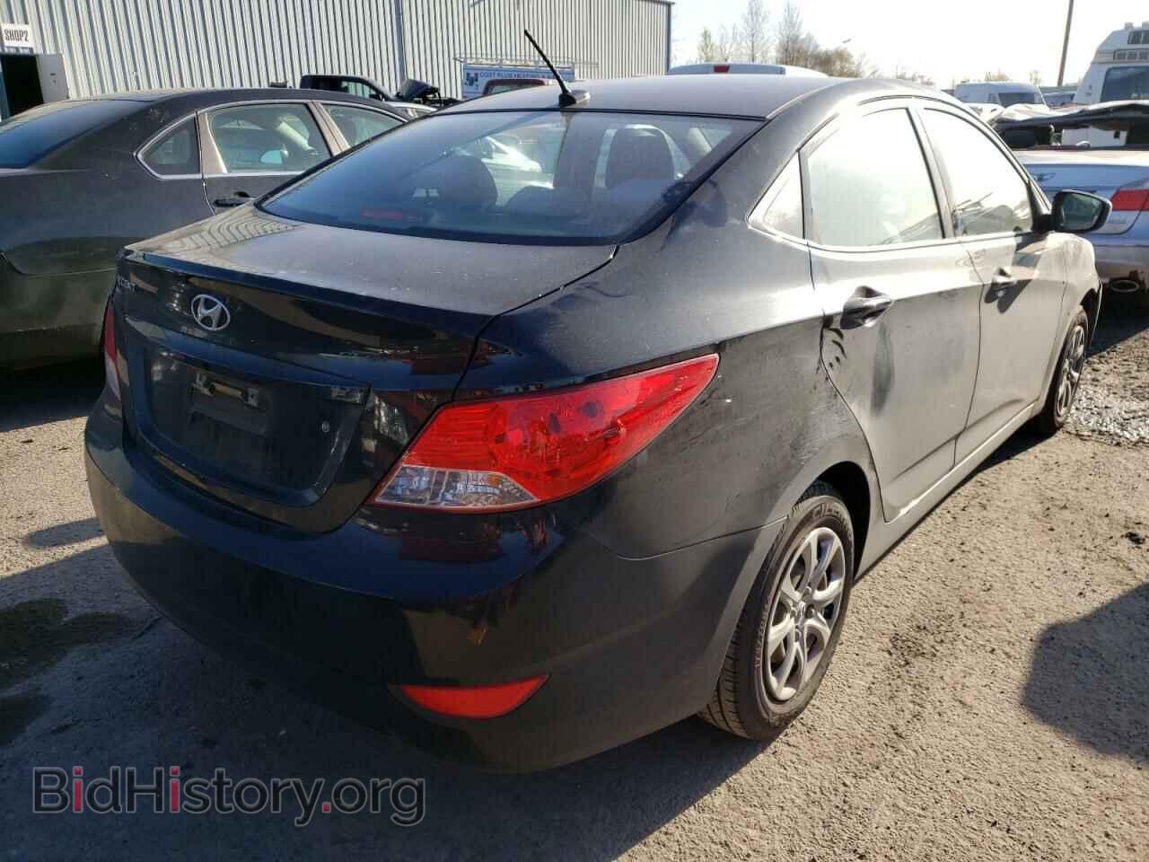 2012 HYUNDAI ACCENT - VIN: KMHCT4AEXCU141544 - Фото 4