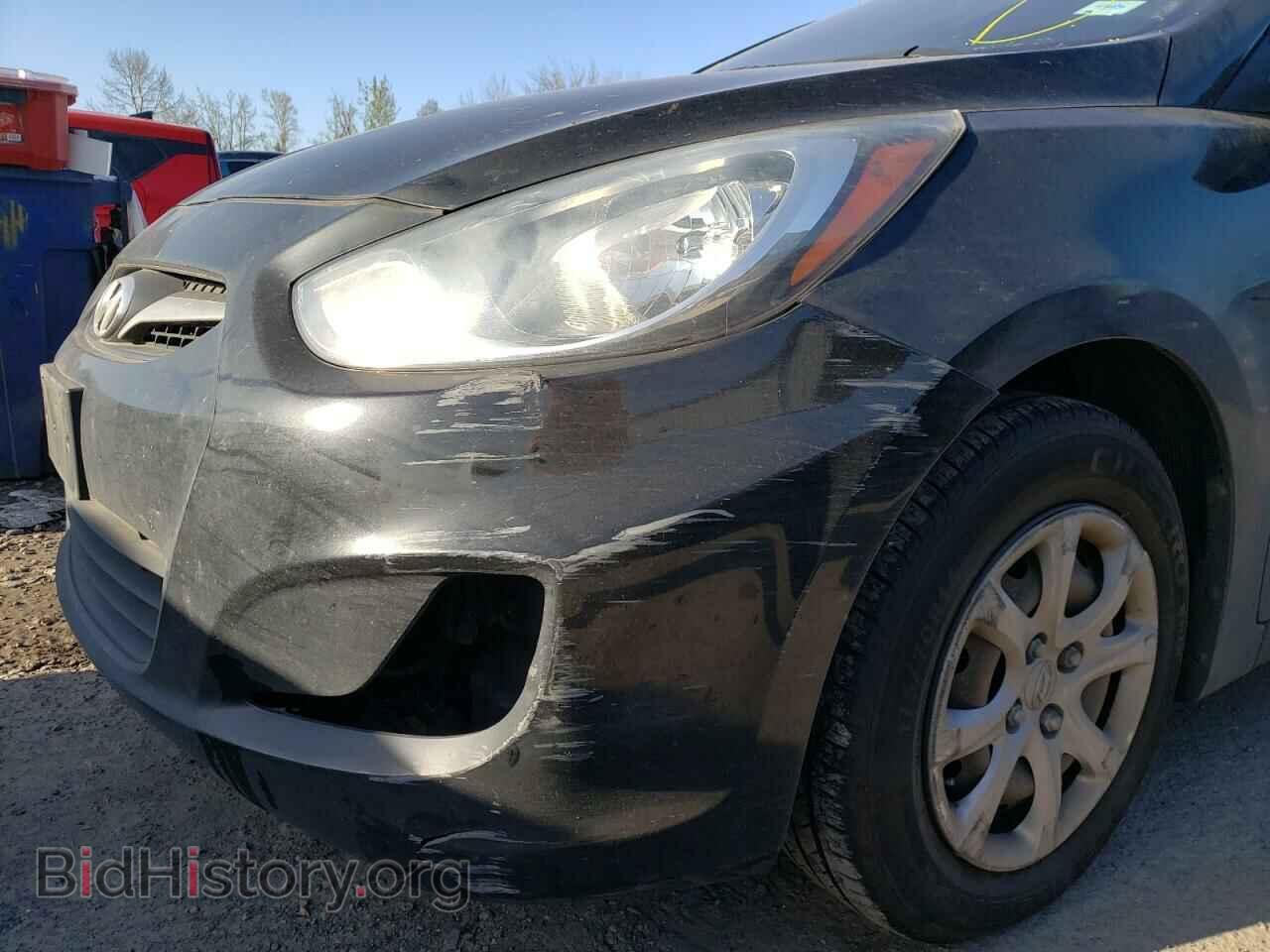 2012 HYUNDAI ACCENT - VIN: KMHCT4AEXCU141544 - Фото 9