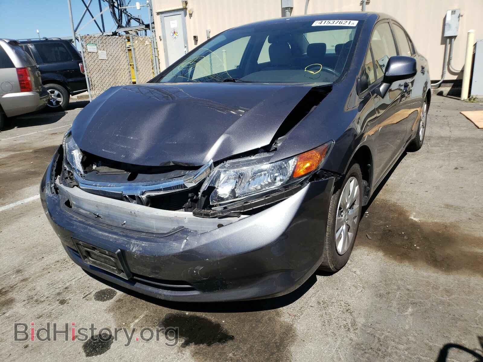 2012 HONDA CIVIC - VIN: 19XFB2F51CE311709 - Фото 2