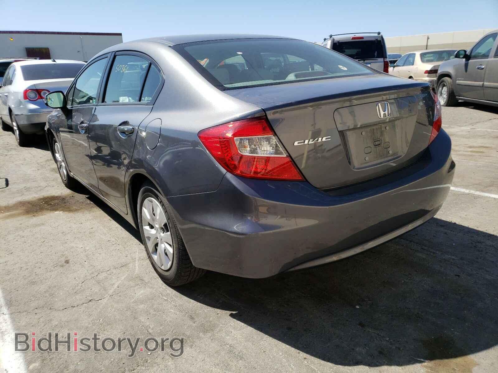 2012 HONDA CIVIC - VIN: 19XFB2F51CE311709 - Фото 3