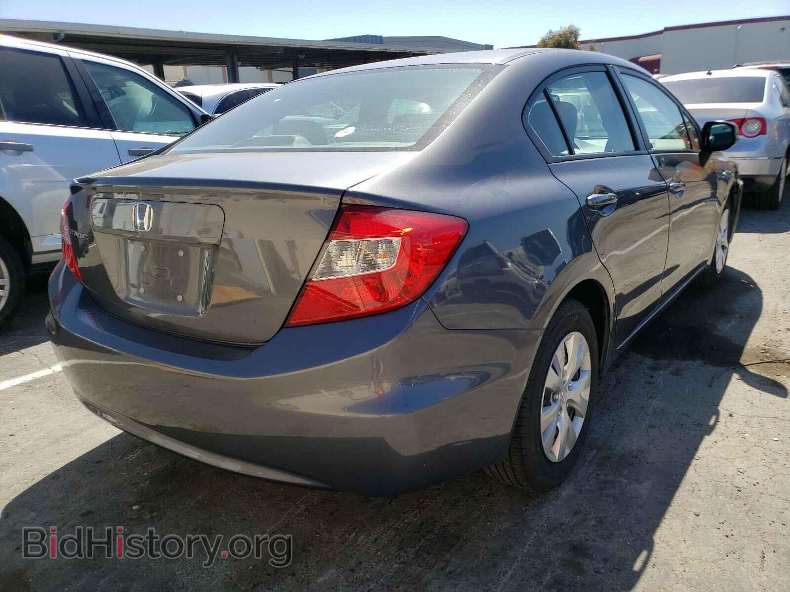 2012 HONDA CIVIC - VIN: 19XFB2F51CE311709 - Фото 4