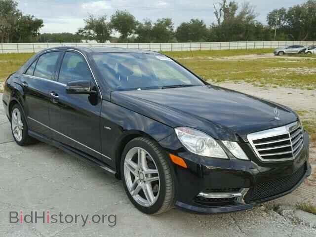 Photo WDDHF5KB7CA539605 - MERCEDES-BENZ E 2012