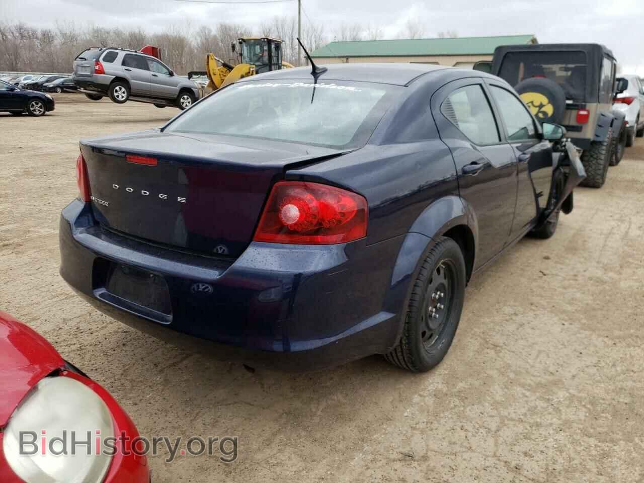 2013 DODGE AVENGER - VIN: 1C3CDZAB3DN614009 - Фото 4