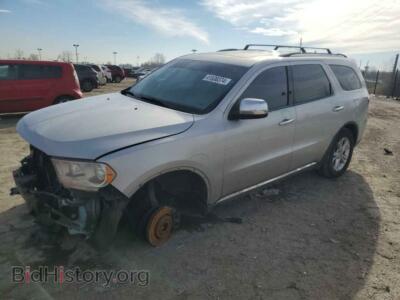 2012 Dodge DURANGO SXT, серебристый — VIN 1C4RDJAG5CC130937, Copart