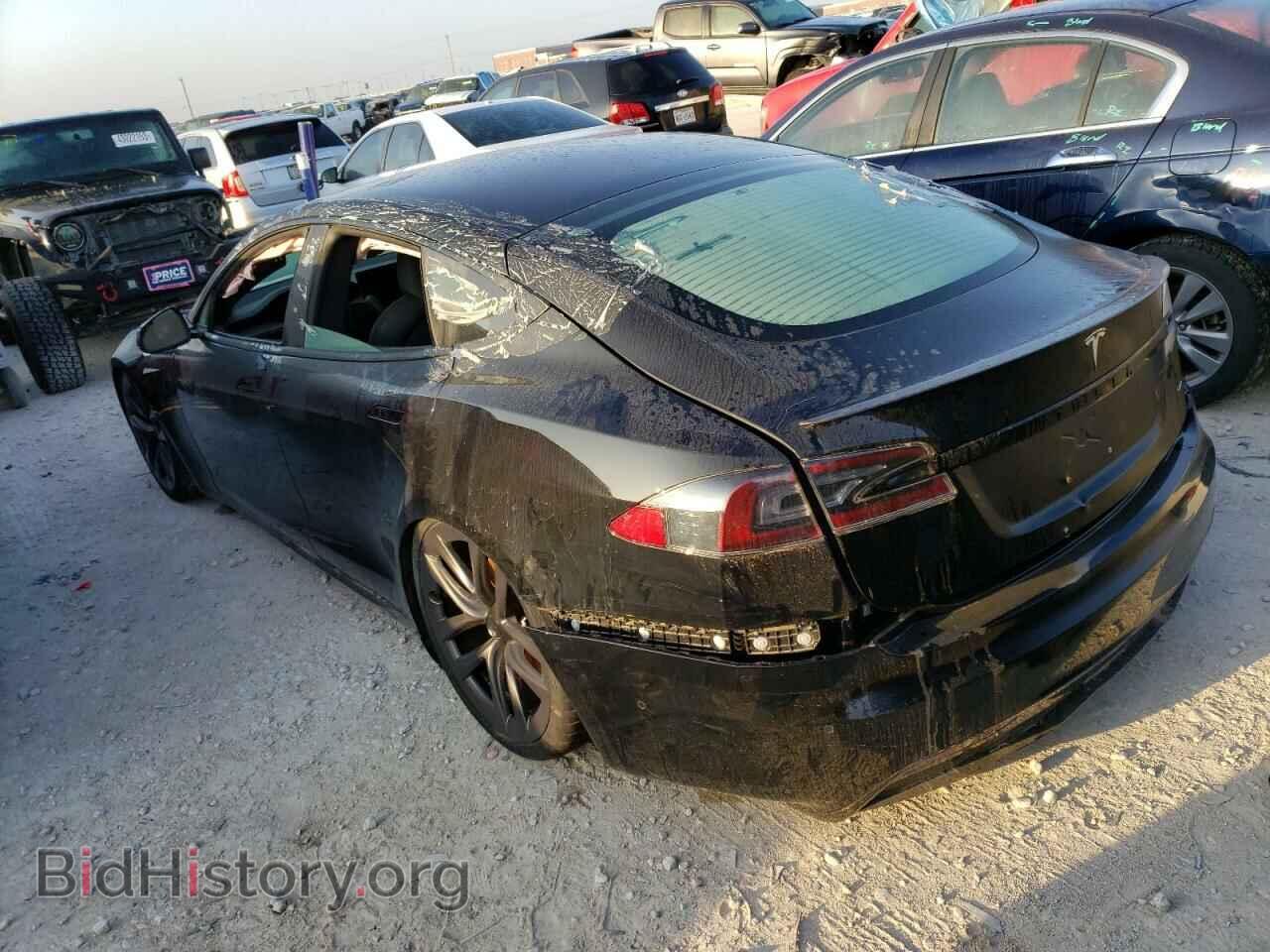 2021 TESLA MODEL S - VIN: 5YJSA1E6XMF430859 - Фото 2