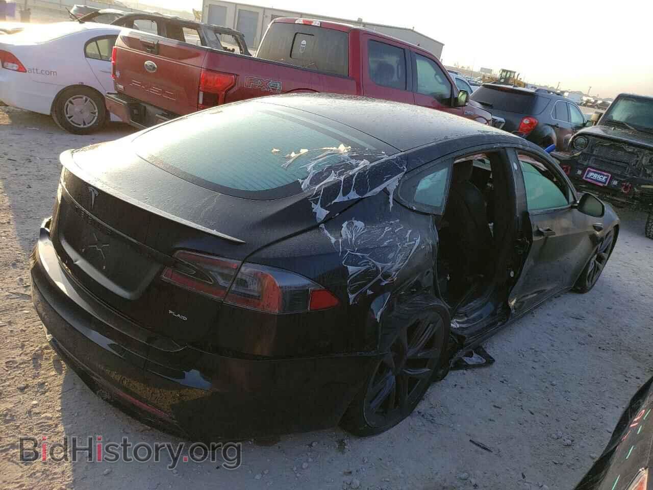 2021 TESLA MODEL S - VIN: 5YJSA1E6XMF430859 - Фото 3