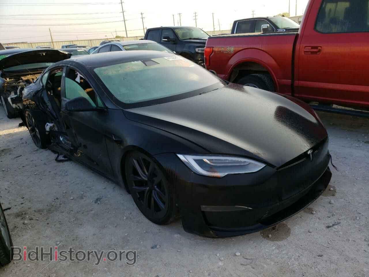 2021 TESLA MODEL S - VIN: 5YJSA1E6XMF430859 - Фото 4