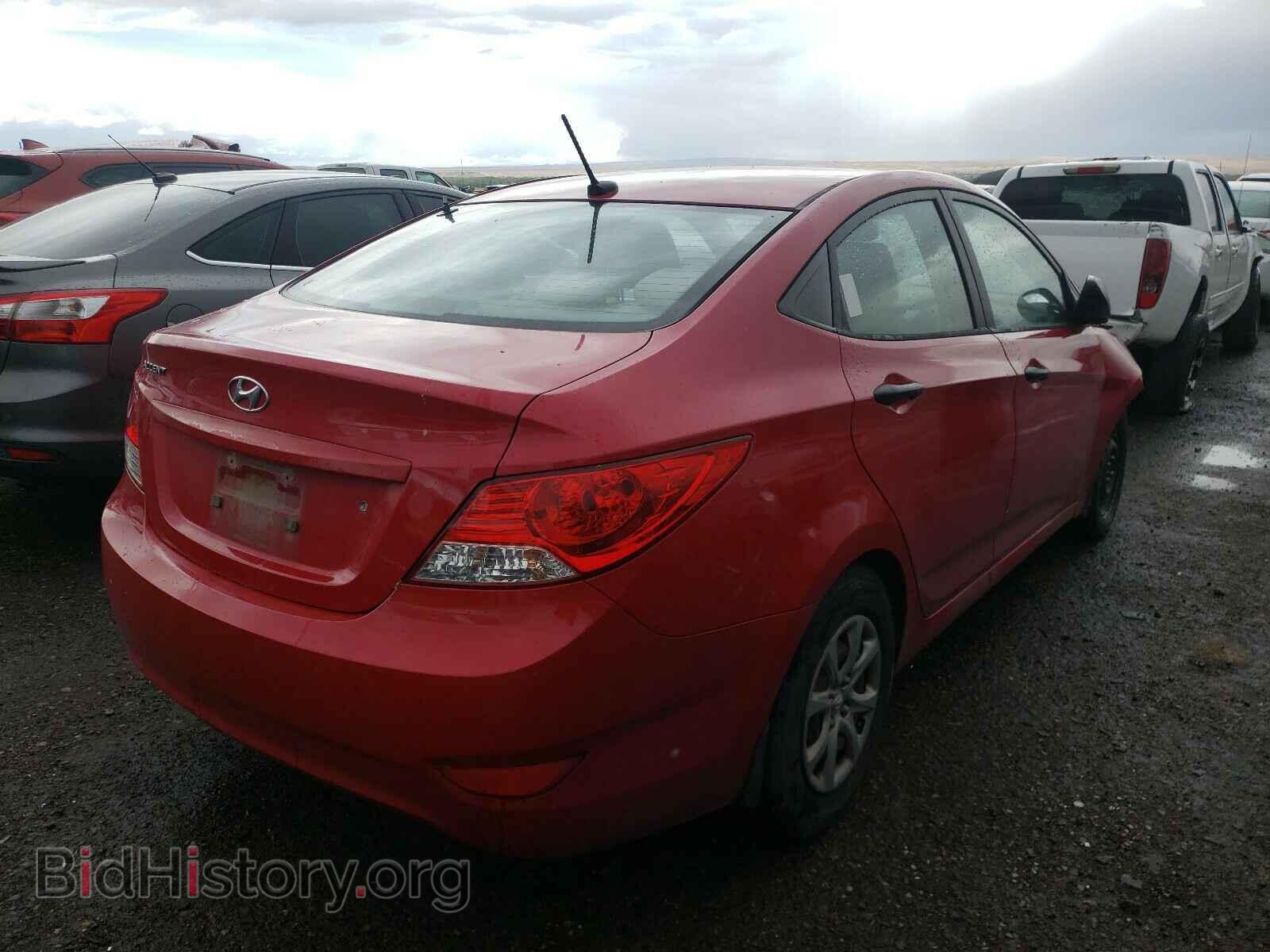 2012 HYUNDAI ACCENT - VIN: KMHCT4AE6CU260126 - Фото 4