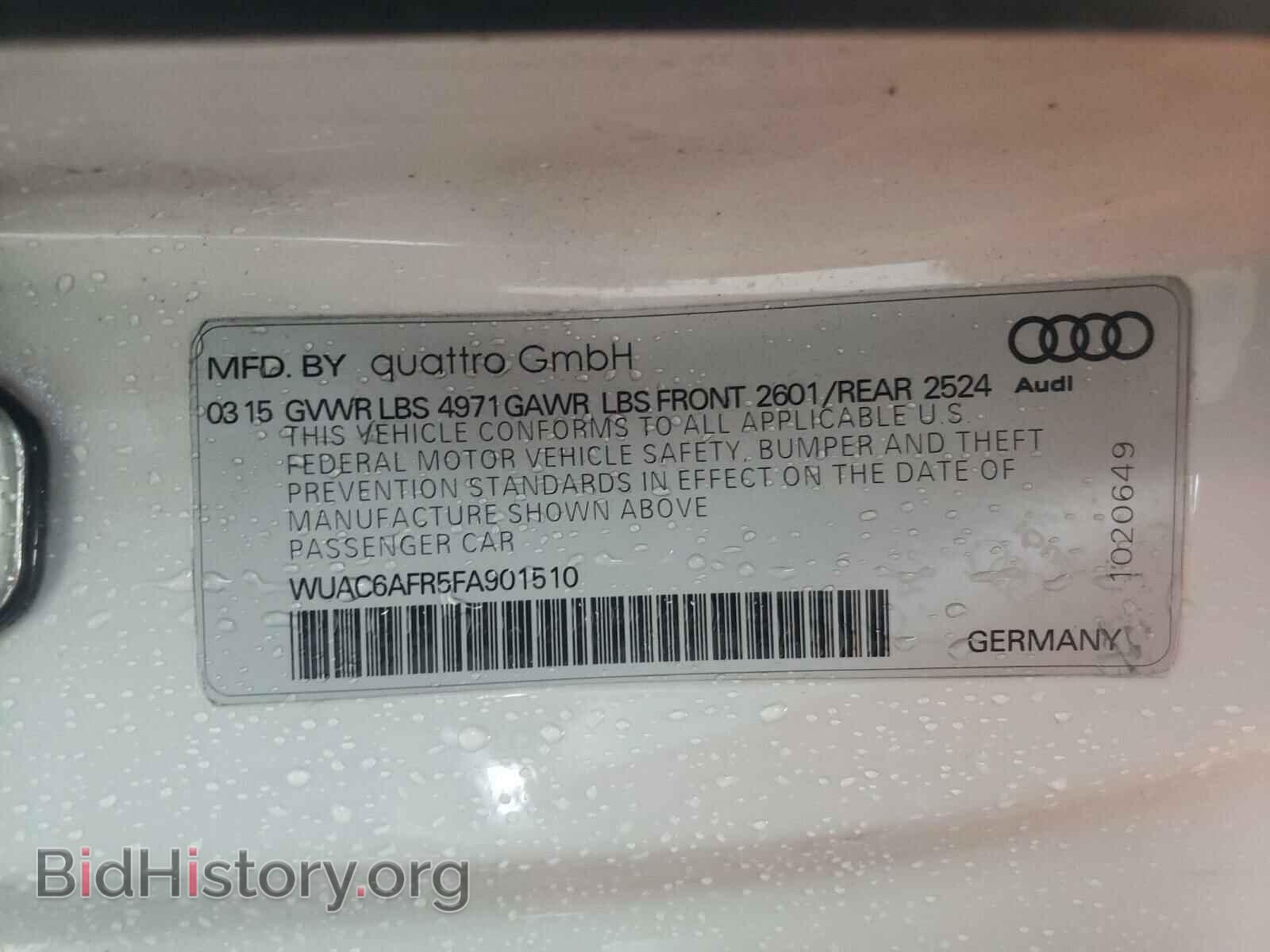 2015 AUDI S5/RS5 - VIN: WUAC6AFR5FA901510 - Photo 10