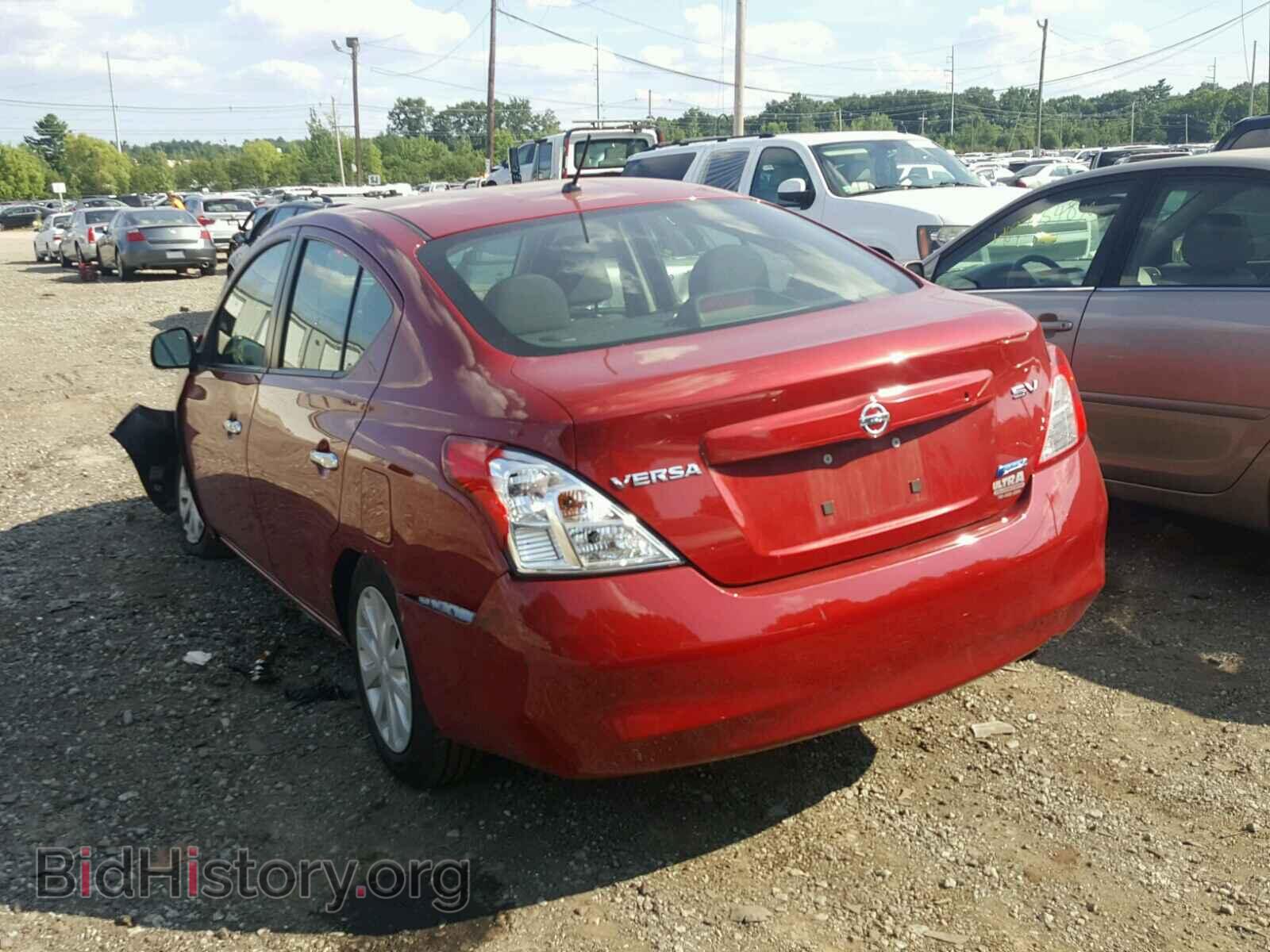 2012 NISSAN VERSA - VIN: 3N1CN7AP6CL819222 - Фото 3